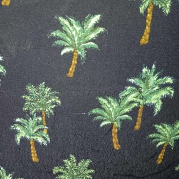 Forever 21 Palm Tree Print Dress Size Small - Picture 7 of 11